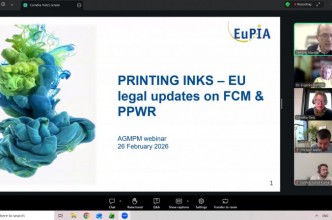 31st Webinar: Printing inks - EU legal updates on FCM and PPWR